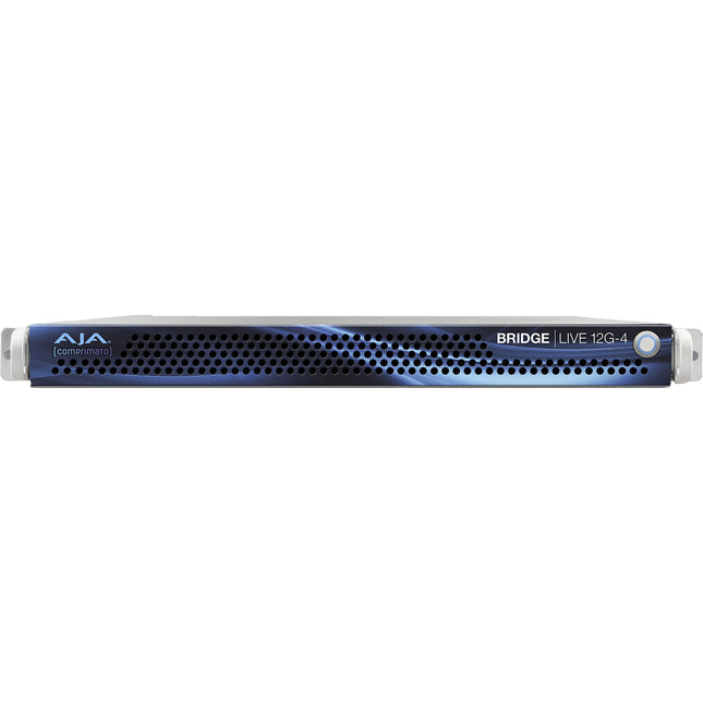 AJA BRIDGE LIVE 12G-4 Sistema Turnkey 1 RU 4 Puertos Bidireccionales 12G-SDI