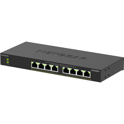 Netgear GS308LP Switch 8 Puertos Gigabit Ethernet 16 Gb/s No Gestionado PoE+