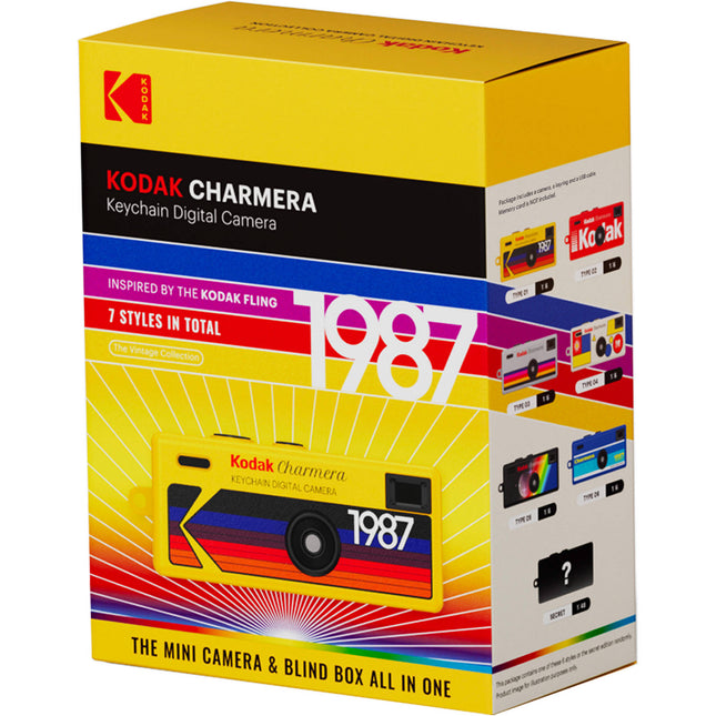 Kodak Charmera Cámara Digital Llavero 1.6MP USB-C Grabación 1080p