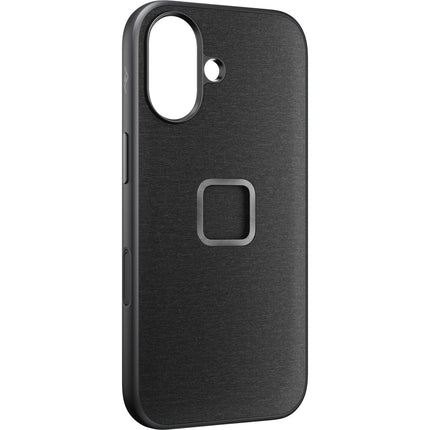 Peak Design Funda Everyday para iPhone 17 Charcoal con Borde de Goma y Botones de Aluminio