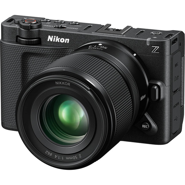 Nikon ZR cámara de cine Full-Frame 6K con lente NIKKOR Z 50mm f1.4