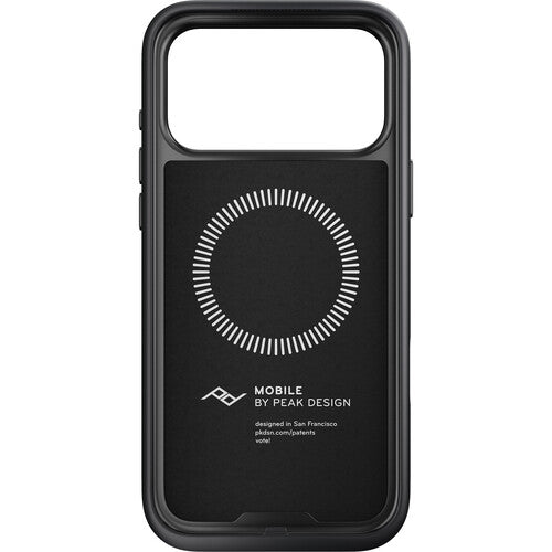 Peak Design Clarino Funda para iPhone 17 Pro Max Negro Bucle y Bumper