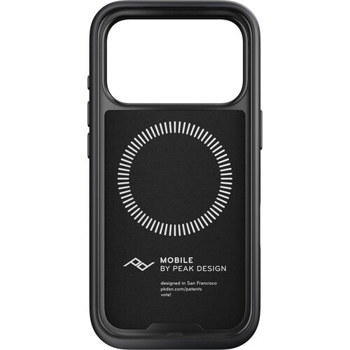 Peak Design Clarino Funda para iPhone 17 Pro con Loop y Bumper Negro