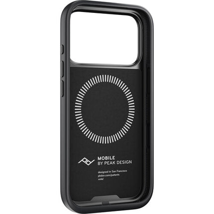 Peak Design Clarino Funda para iPhone 17 Pro con Loop y Bumper Negro