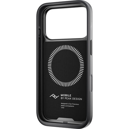 Peak Design Everyday Case para iPhone 17 Pro negro carcasa duradera con botones de aluminio