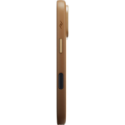 Peak Design Funda para iPhone 17 Pro Tan Compatible MagSafe Nylon Durable