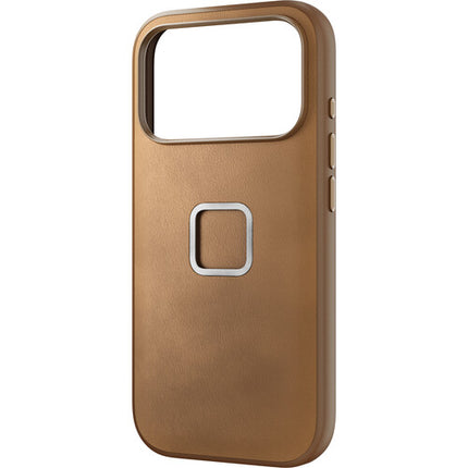 Peak Design Funda para iPhone 17 Pro Tan Compatible MagSafe Nylon Durable