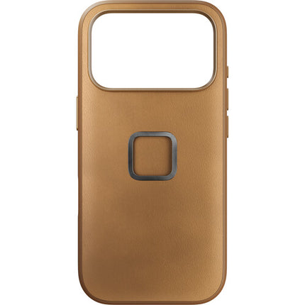 Peak Design Funda para iPhone 17 Pro Tan Compatible MagSafe Nylon Durable