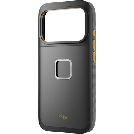 Peak Design Mobile GNAR Funda para iPhone 17 Pro Negra Conector SlimLink Magnético