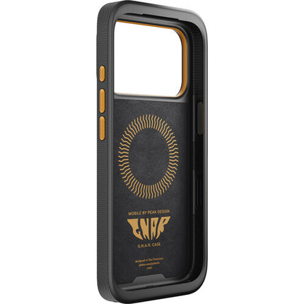 Peak Design Mobile GNAR Funda para iPhone 17 Pro Negra Conector SlimLink Magnético