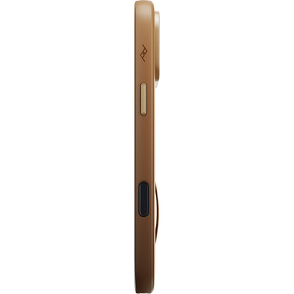 Peak Design Clarino Funda para iPhone 17 Pro Max Loop en Tan con Bumper de Goma