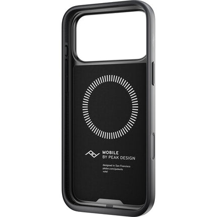 Funda Peak Design Everyday para iPhone 17 Pro Max Negra con Acabado Vegano y Protección Durable