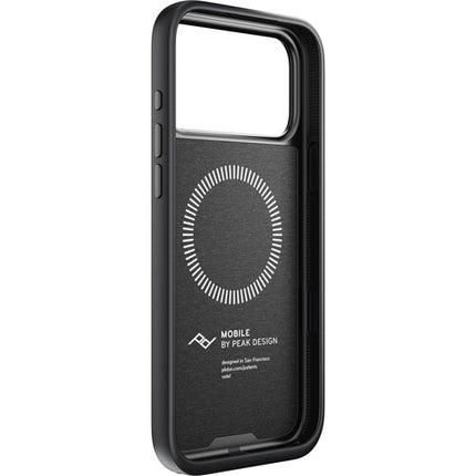 Peak Design Everyday Case para iPhone 17 Pro Max Funda Nylon Durable Negro Carbón