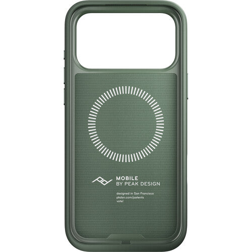 Peak Design Funda Everyday para iPhone 17 Pro Max Nylon Duradera Sage
