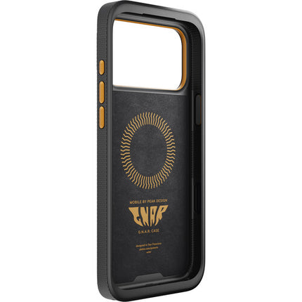 Funda Peak Design Mobile GNAR para iPhone 17 Pro Max con SlimLink y MagSafe Negra