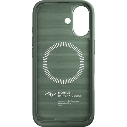 Peak Design Everyday Case para iPhone 17 Sage Funda Nylon Durable