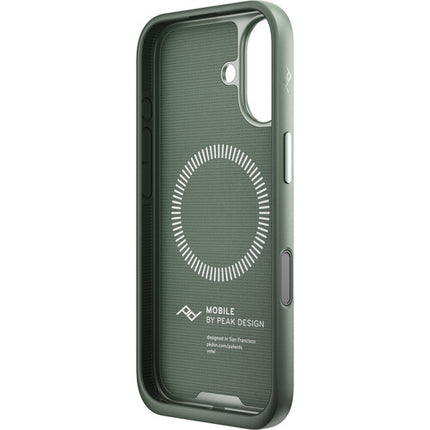 Peak Design Everyday Case para iPhone 17 Sage Funda Nylon Durable