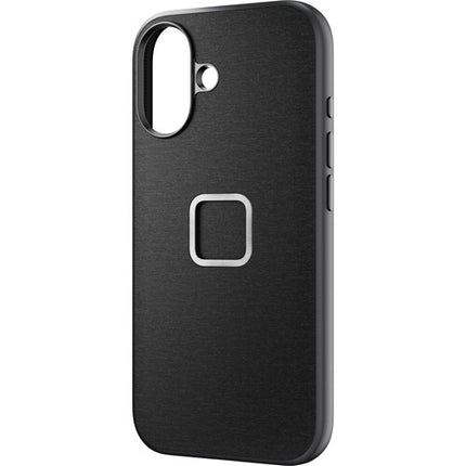 Peak Design Funda Everyday para iPhone 17 Charcoal con Borde de Goma y Botones de Aluminio