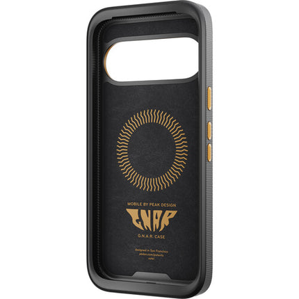 Peak Design GNAR Maximal Funda para Pixel 10 Pro con Conector SlimLink Magnético y Bumper de Goma Negra