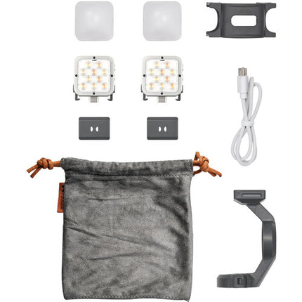Harlowe Atom 2 Pocket Light Kit Duo Luz LED 1100 Lux Batería 1 Hora