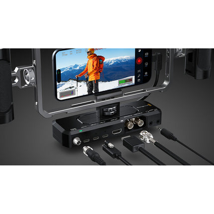 Blackmagic Design Camera ProDock Base para iPhone Genlock HDMI USB-C 12V