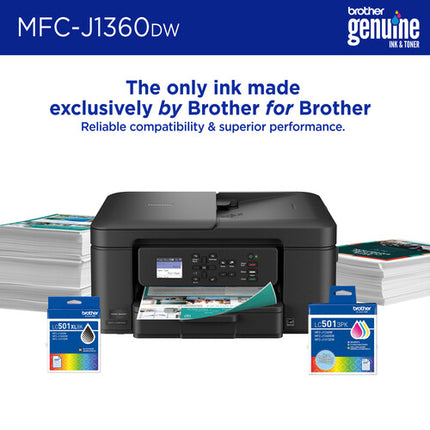 Brother Work Smart MFC-J1360DW Impresora Multifunción Tinta Color WiFi Duplex 16 ppm 150 Hojas