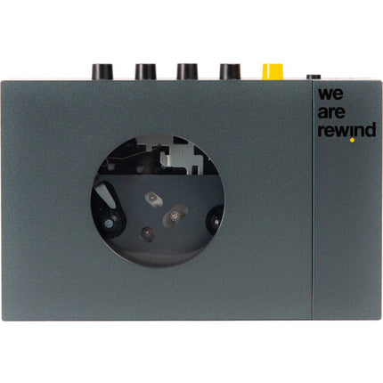 WE ARE REWIND WE-001 Reproductor portátil cassette Bluetooth Gris 12h reproducción