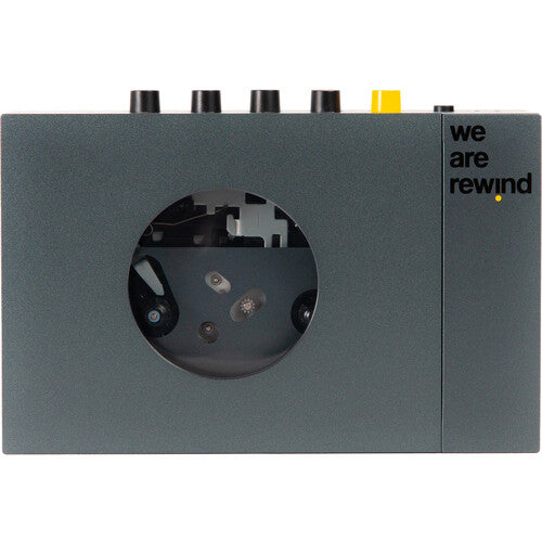 WE ARE REWIND WE-001 Reproductor portátil cassette Bluetooth Gris 12h reproducción