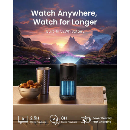 NEBULA BY ANKER Capsule 3 Proyector portátil láser Full HD 300 lúmenes 2.5 horas batería