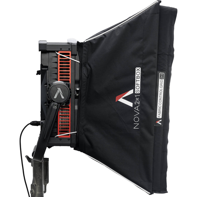 Aputure NOVA II 2x1 Softbox Difusores 1 y 2-Stops Rejilla 45°