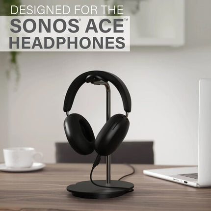 SANUS WSHSH1 Soporte para Auriculares Sonos Ace con Gestión Magnética de Cable