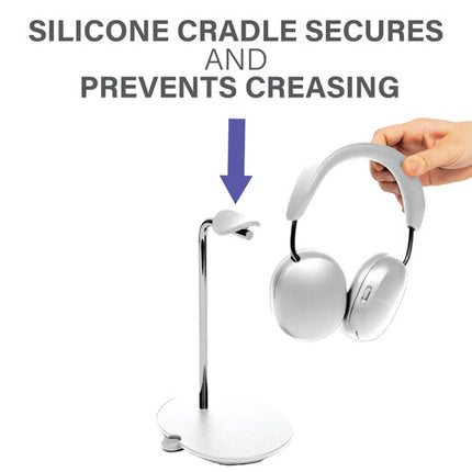 Soporte para Auriculares SANUS WSHSH1 para Sonos Ace Acero Blanco Silicona