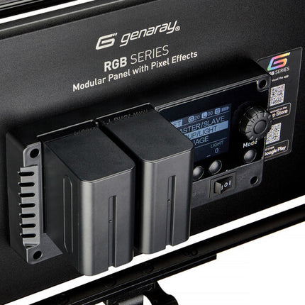 Genaray PX-MOD-3 Panel LED Modular RGB 17x8" 1740 Lux 5600K Kit Completo