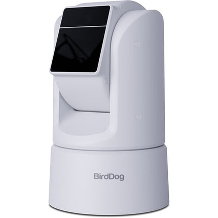 BirdDog O4 Cámara PTZ Exterior 4K60 Sensor 8.4MP Zoom 30x Blanca