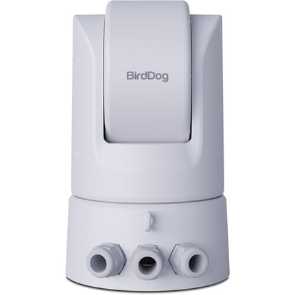 BirdDog O4 Cámara PTZ Exterior 4K60 Sensor 8.4MP Zoom 30x Blanca