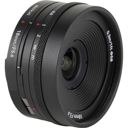 AstrHori 18mm f5.6 Objetivo Shift Gran Angular APS-C Sony E con Rotación 360°