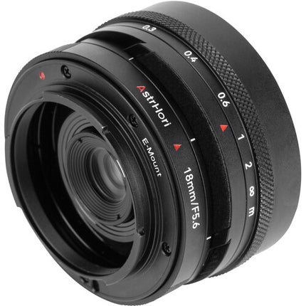 AstrHori 18mm f5.6 Objetivo Shift Gran Angular APS-C Sony E con Rotación 360°