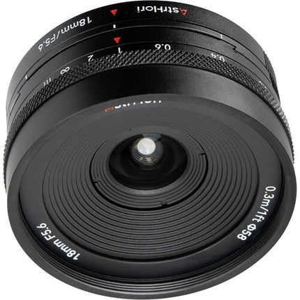 AstrHori Objetivo de Desplazamiento 18mm f5.6 para Fuji X APS-C 360° Rotación
