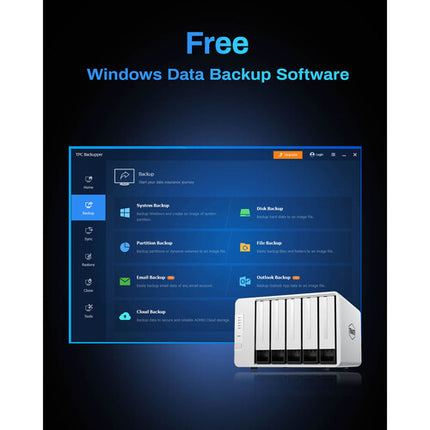 TerraMaster D5-310 Caja RAID HDD 5 Bahías SATA USB 3.2 Gen 1 248 MB/s