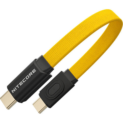 Nitecore Cable USB-C Magnético Carga Rápida 60W 3A 7 cm Nylon
