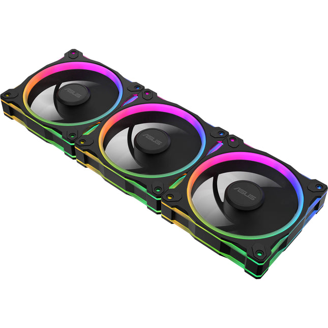 ASUS Prime MR120 Ventilador ARGB PWM Reverse Blade 120mm 1600 rpm 3-Pack