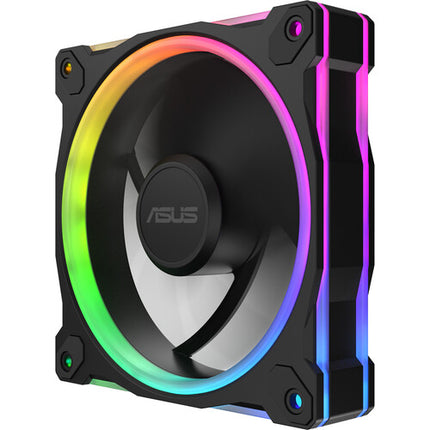 ASUS Prime MR120 Ventilador ARGB PWM Reverse Blade 120mm 1600 rpm 3-Pack