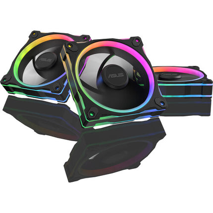 ASUS Prime MR120 Ventilador ARGB PWM Reverse Blade 120mm 1600 rpm 3-Pack