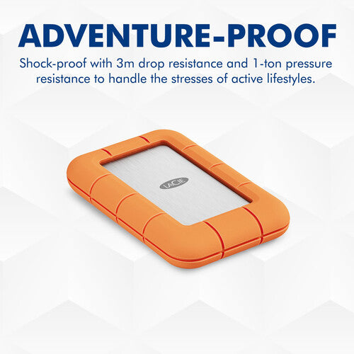 LaCie 4TB Rugged SSD4 USB4 Disco Duro Externo 4000 MB/s Resistente