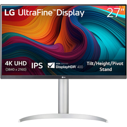 LG UltraFine 27UP650K-W Monitor 27" 4K UHD HDR10 400 nits 5 ms