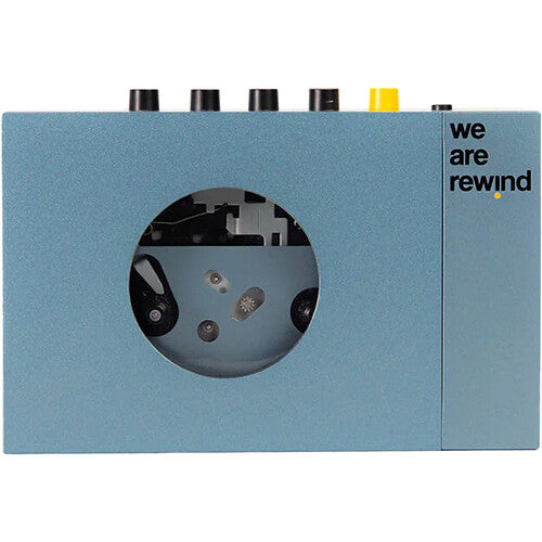 WE ARE REWIND WE-001 Kurt Reproductor Cassette Bluetooth Portable Azul 12 Horas Reproducción