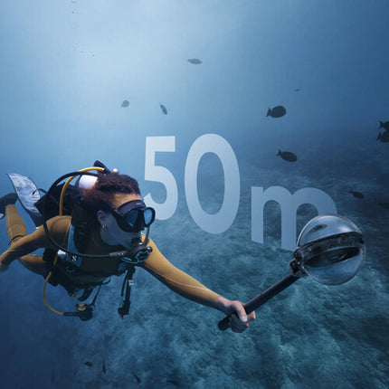Insta360 Invisible Dive Case Pro para X5 Estuche Sumergible 164 Pies IPX9K con Bolsa Secado Rápido