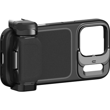 PolarPro LiteChaser Grip para funda iPhone 17 Pro Max estabilidad aluminio goma