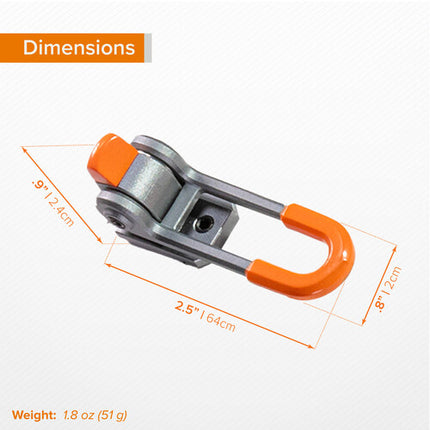 Tether Tools AeroTrac Workstation patas de metal antideslizantes 4 unidades