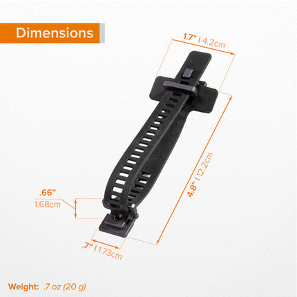 Tether Tools AeroTrac Tech Straps Juego de 2 Correas de Silicona Reutilizables